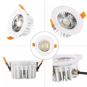COB IP65 recessed led downlight