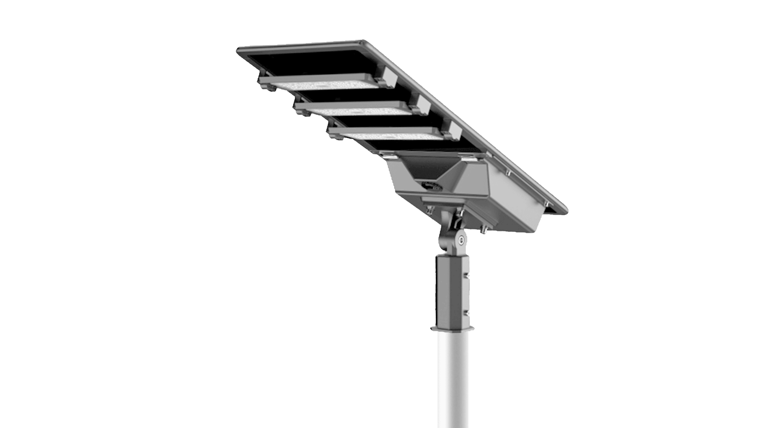 Modular All-In-One Solar Street Light