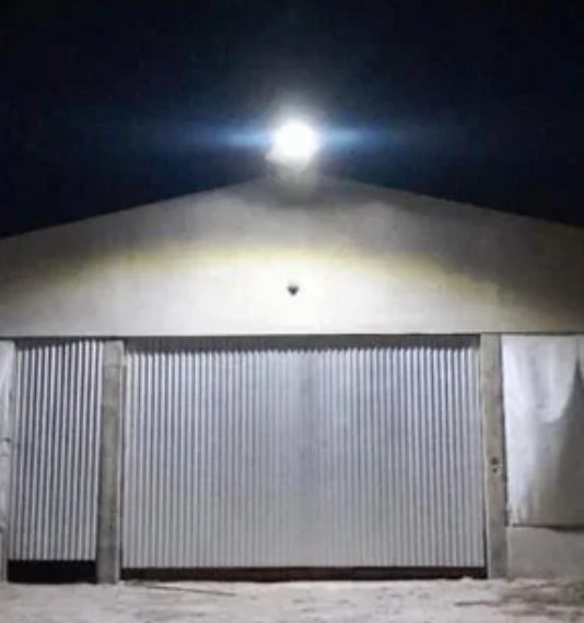 Industrial park outdoor lighting