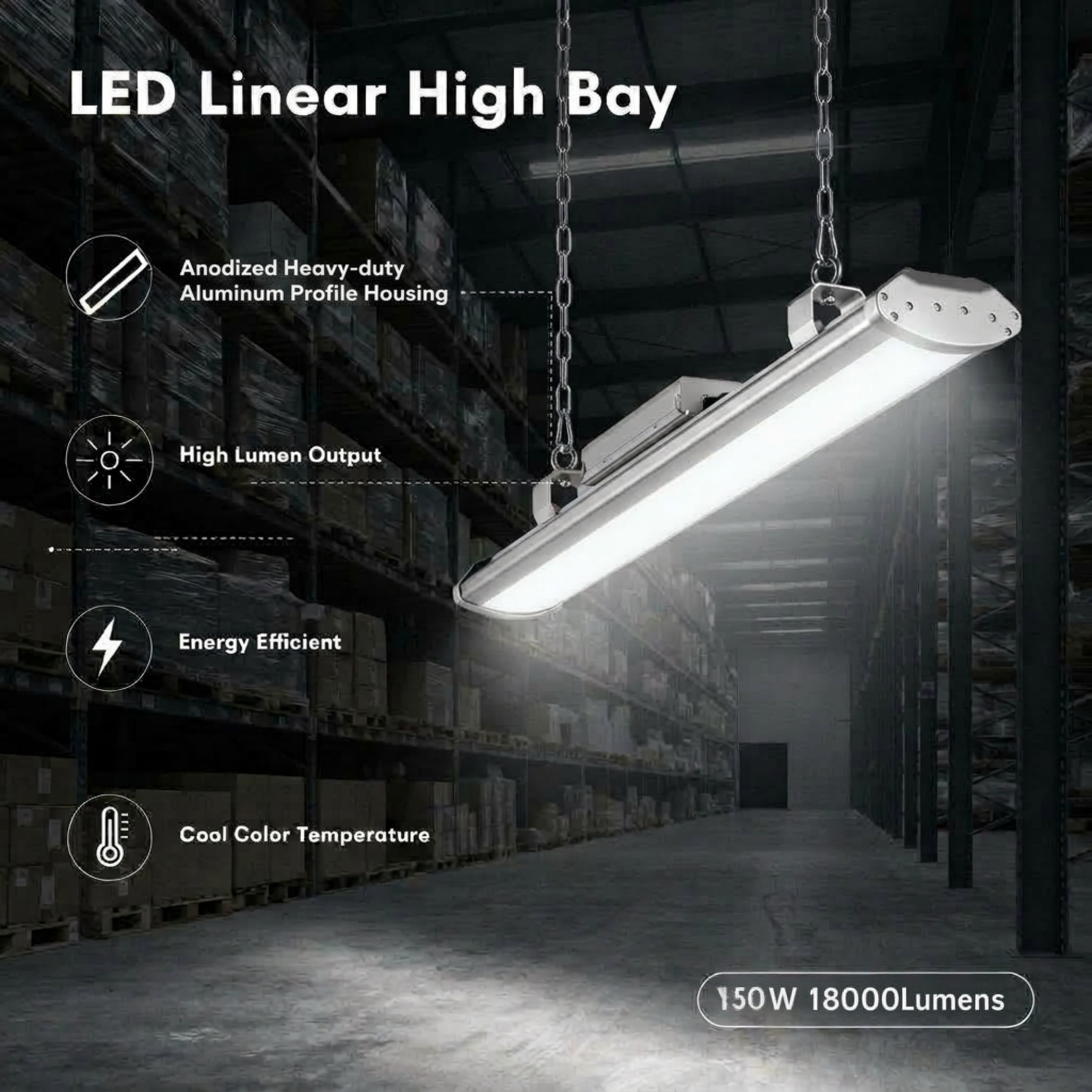 What Are the LED Linear High Bay Light Features?